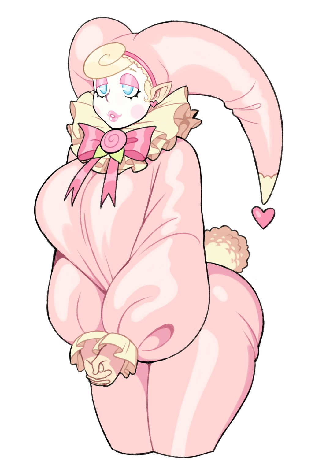 drakdoodles:small but femme clown inspired