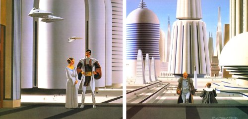 gffa: Star Wars Cities Concept Art by Ralph McQuarrie