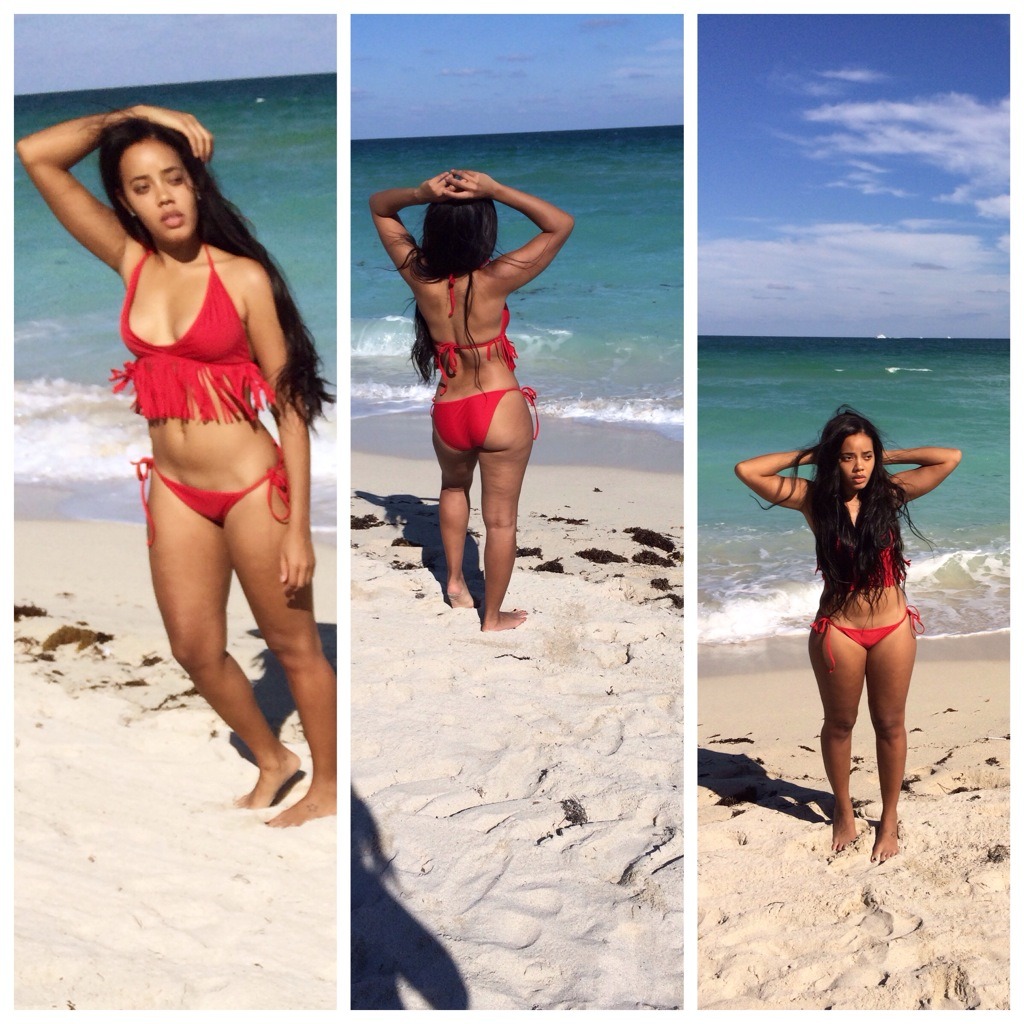 angela-iam:  Unedited! Just me! The beach brings me joy 