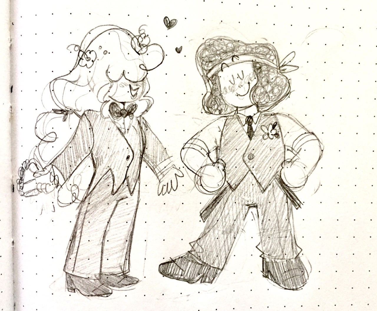 watermelonkiss: I was thinking about how cute it would be for them to do double suits