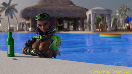 crumplelad: Afternoon swim & drink (set 1 of ?) Sombra can become a sweet beer model. I’m going to make this a sort of series. More Sombra at pool incoming. Pic 1 (centered, 1440p) Pic 2 (off centered, 1440p) Pic 3 (with beer liquid, 1440p) Pic