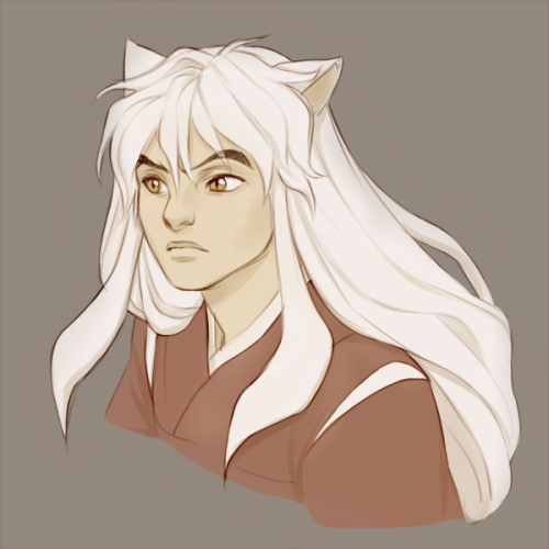 zu-art: Another Inuyasha cause hnnnngh that hair.[ High res version on Patreon ]