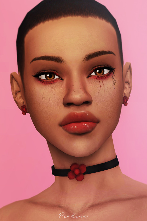 pralinesims: Heya there, my lovely people! ♡ A few months ago my sister suggested me to make a choke