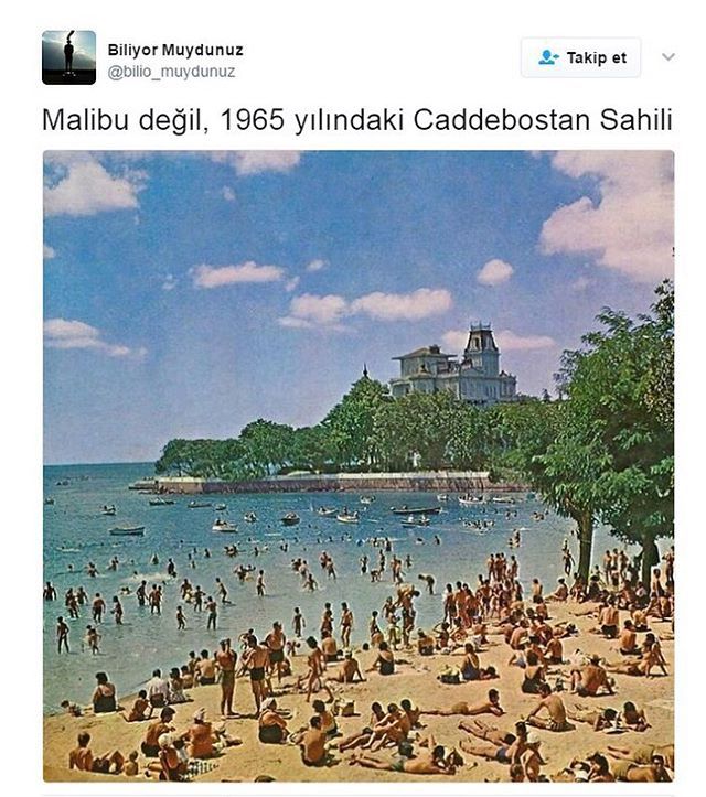 Malibu değil,1965 yılında...