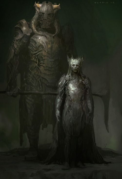 chimis-changa:Malekith Concept art from Justin Sweet 