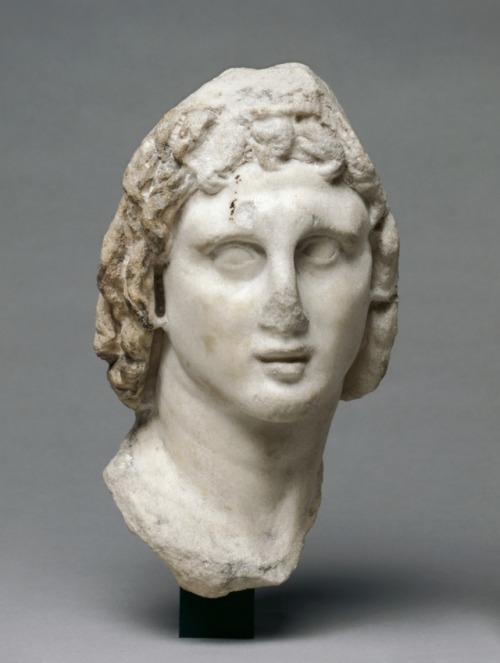 cma-greek-roman-art: Head of Alexander the Great, 3, Cleveland Museum of Art: Greek and Roman ArtAle
