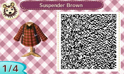 otterscallops:  Basic Plaid Shirt with SuspendersI decided to upload the (crappy) outfit I made for my mayor in case anyone else is struggling, like I was, to find a simple plaid shirt with suspenders. I hope this can help someone!If you’d like any