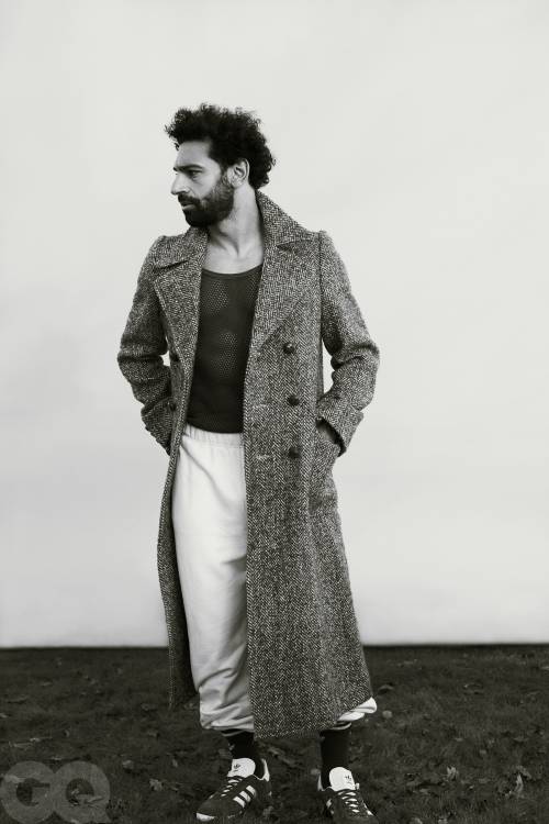 suckmyarschkarte:Mohamed Salah for British GQ