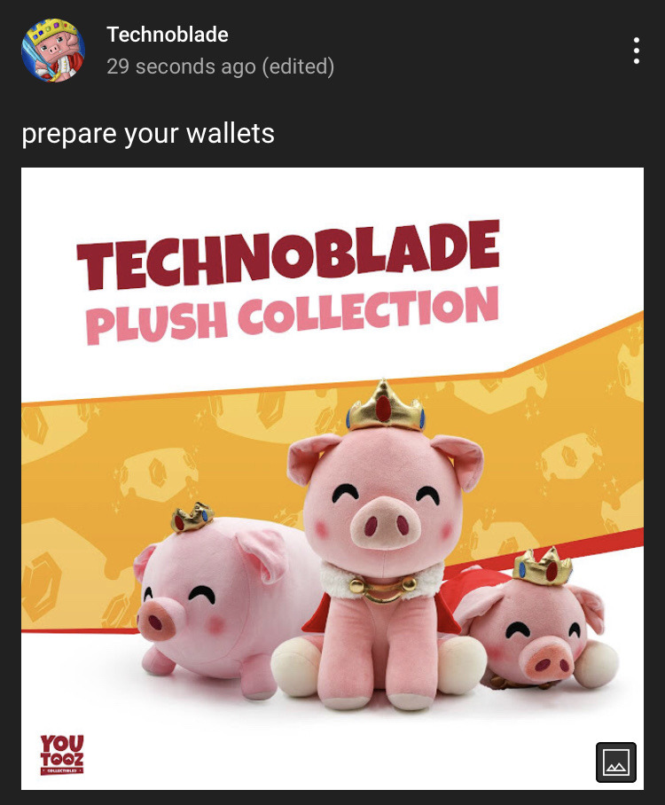 Technoblade Pig is here 