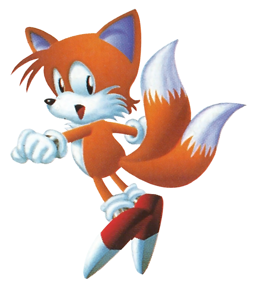 VideoGameArt&Tidbits on X: Tails artwork from Sonic the Hedgehog 2 (Game  Gear).  / X