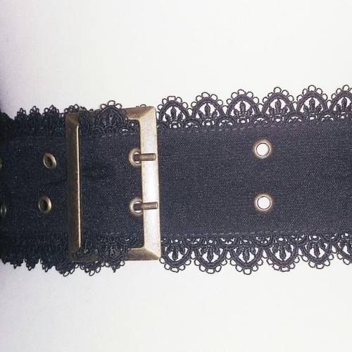 Albert’s Street belt is back in stock! With added lace options!visit here