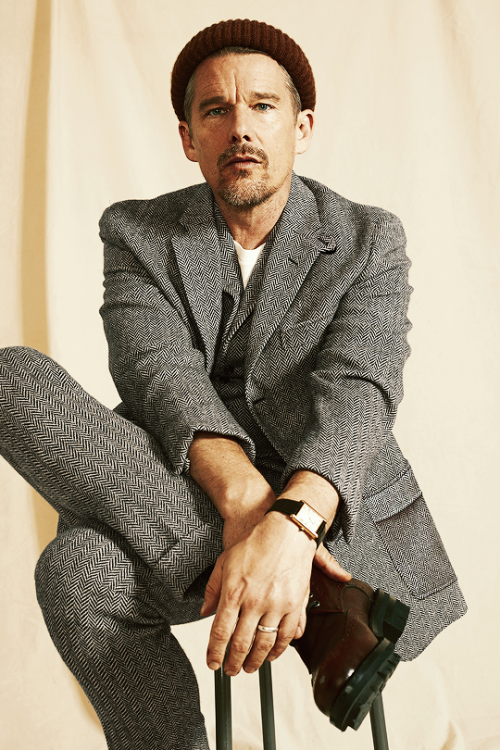 Ethan Hawke photographed by Fanny Latour-Lambert for GQ Magazine September 2018 Issue.