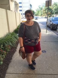 chubbyqueerstyle:  Walking around the city