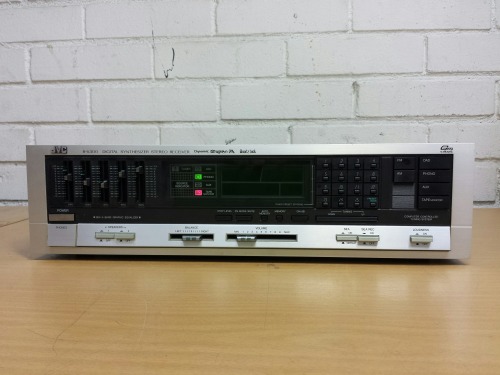 Jvc R-X300 Digital Synthesizer Stereo Receiver, 1984