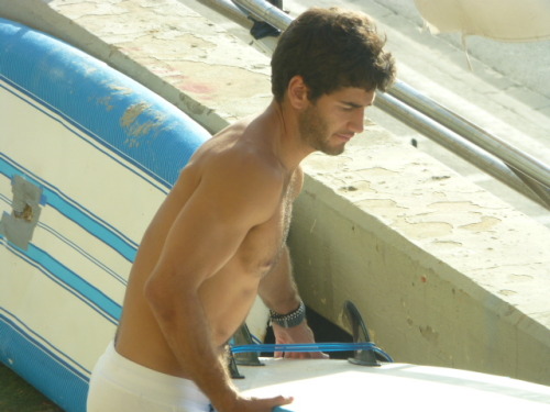 moteq1:  Hot Heeb of the Day Carlton Beach, Tel Aviv. 