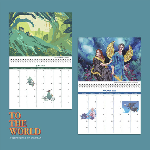 gingerhaole: goodomonths: goodomonths: goodomonths: To The World: A Good Omonths 2020 Calendar We&rs