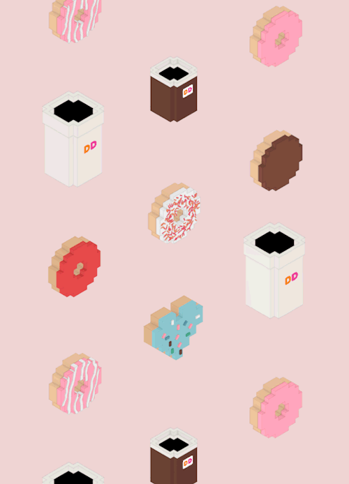 dunkindonuts:  So many choices…so little time! Artwork by Tumblr Creatr Sasha Katz