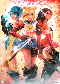 rossdraws: Sailor MOOON from yesterday’s