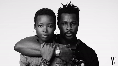 imaanhammamofficial: Black Models in W Magazine’s “I Am An Immigrant” video