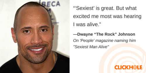 clickholeofficial: Find Out What Dwayne Johnson, Scarlett Johansson, And Gene Hackman Have To Say