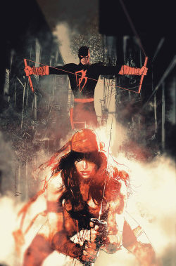 alcaantaraas:  Daredevil #6 cover by Bill Sienkiewicz   