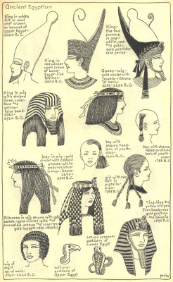 sartorialadventure:  Hair and headdresses