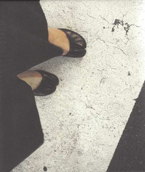 mutual reverse margiela tabi, by christine bornfeld, 2010