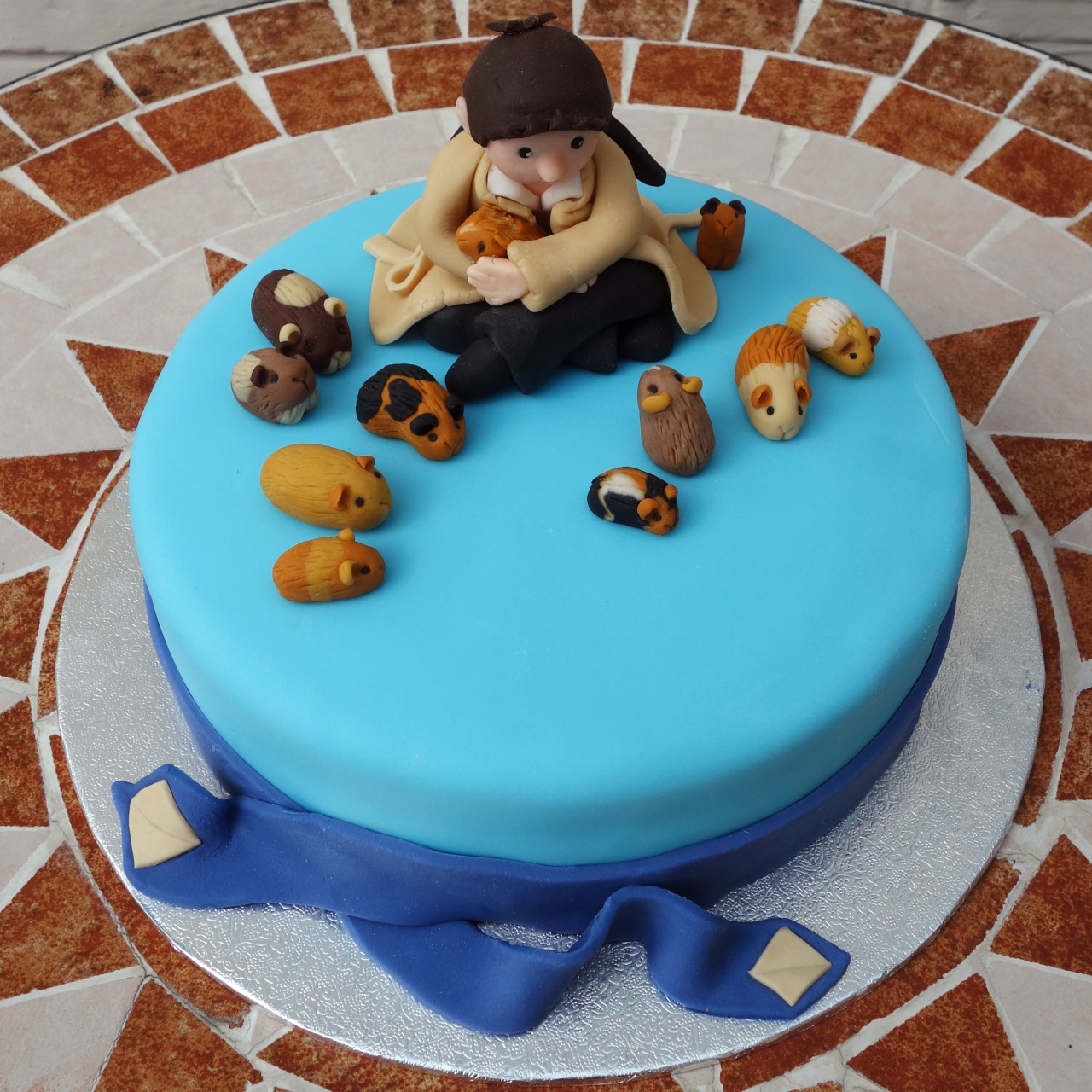 wurmstache:  Yaaay! My birthday cake! I got to choose what I made (of course) so