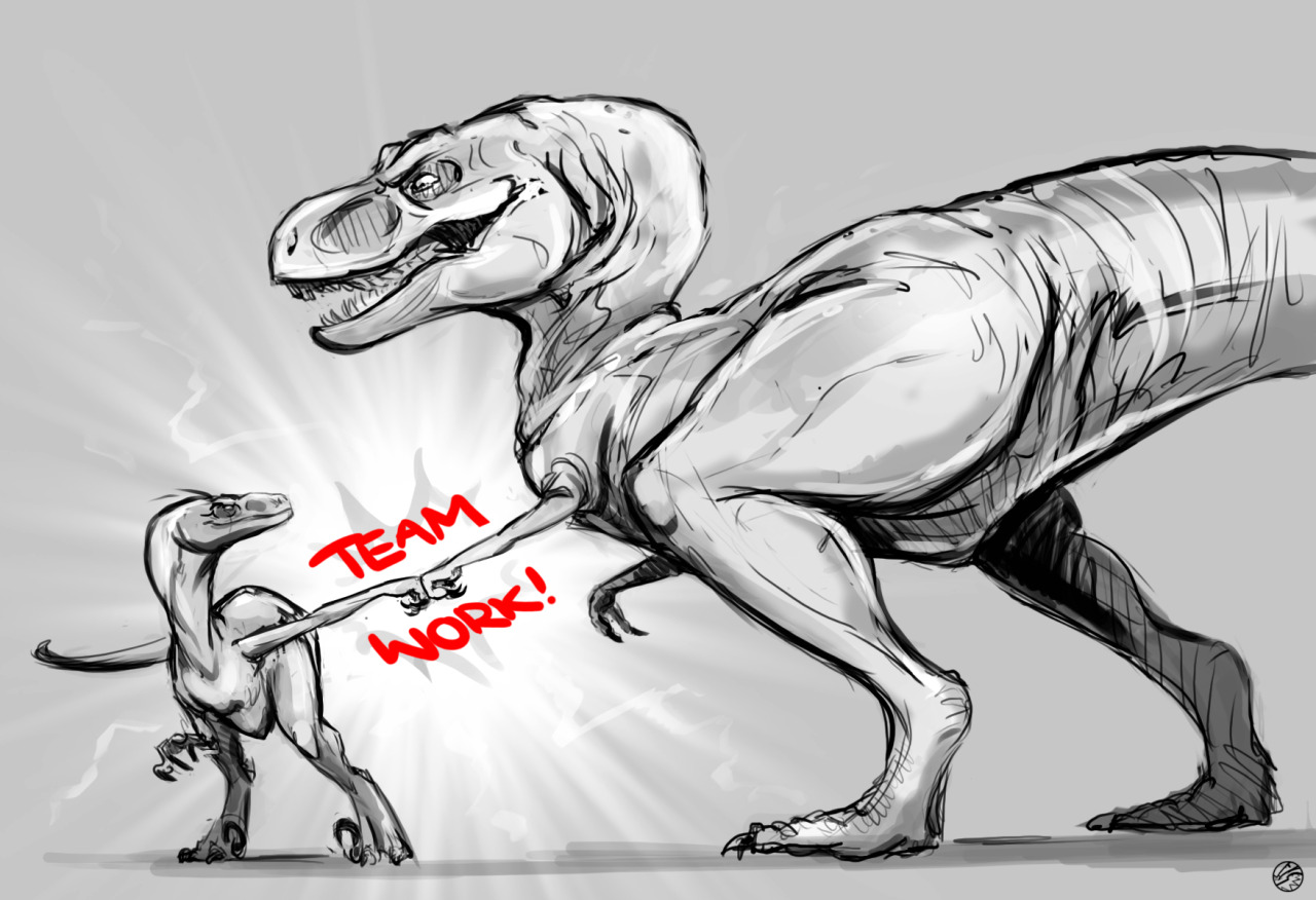 feardakez:  How Jurrasic World should of ended.