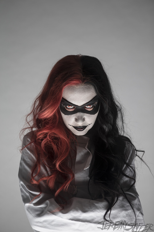 jeremysaffer:  Ash Costello of New Years Day as Harley Quinn by Jeremy Saffer 