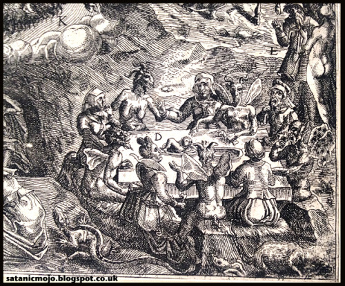 themacabrenbold:The Witches’ Sabbath! The illustration is a detail of the larger Lancre p