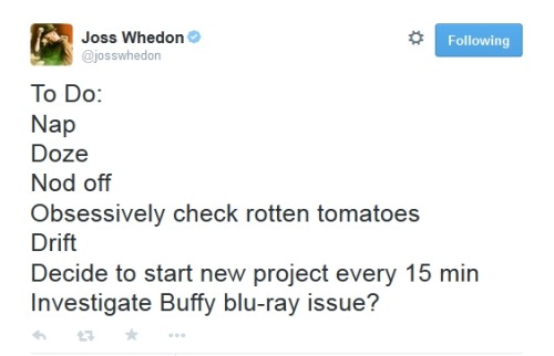 whedonesque:  The Age of Ultron press tour is over.
