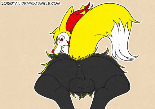 tailidraws:  #TailiDraws - #NSFW Kurama loves displaying his butt. Keep reading   X: