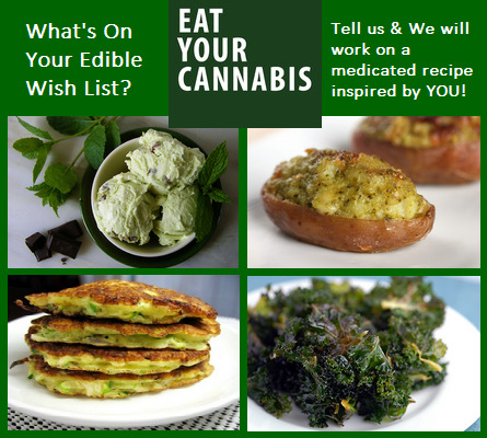cannamagazine:  What is the ideal edible for you? Our next recipe could be inspired