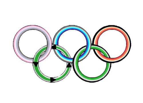 demi-romantics:There are many edits one can do with these rings I made. Have some more! Some Olympic