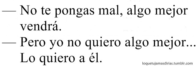 No! es que NO!