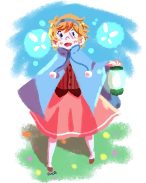 sweetsugaryscoop: Art trade with @nordicccs!! We’ve decided to draw Lotte!