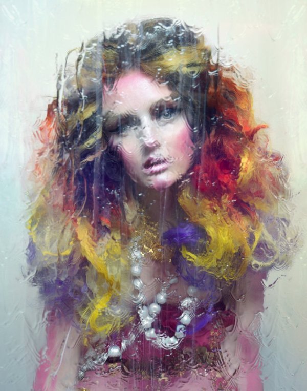 honeykick:  She’s A Rainbow (Lydia Hearst)  Photographed by Elias Wessel, Vixen
