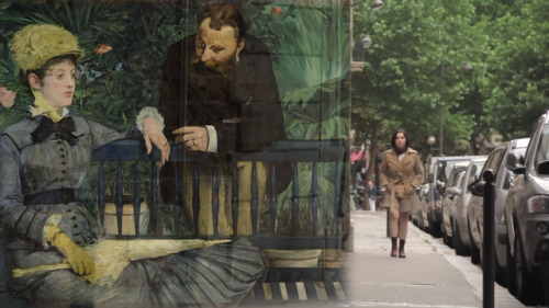 Manet&rsquo;s paintings in La Flor (2018, Mariano Llinás).