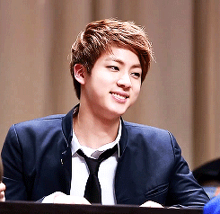 Jin flirting with a fan (ft. his reaction when caught on cam)