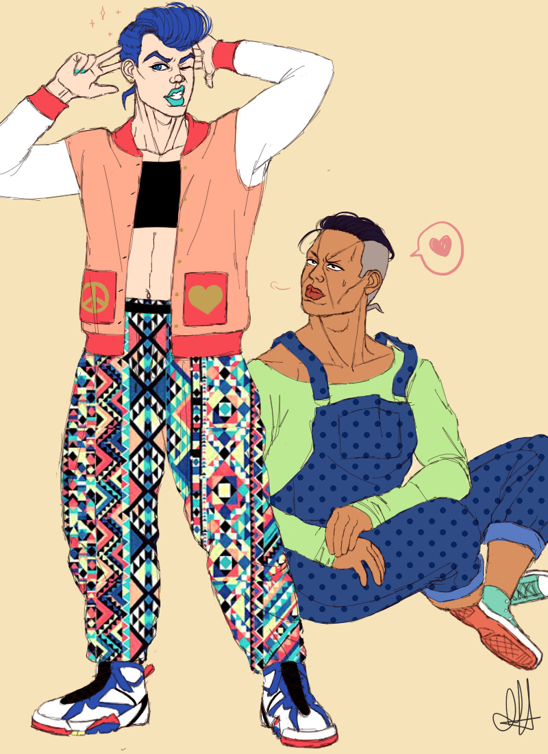 herradaparada:  Josuke always steals the spotlight 