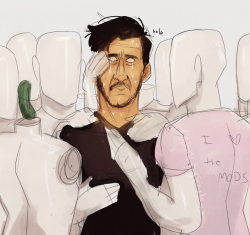 caustic-synishade:  man, mark sure loves