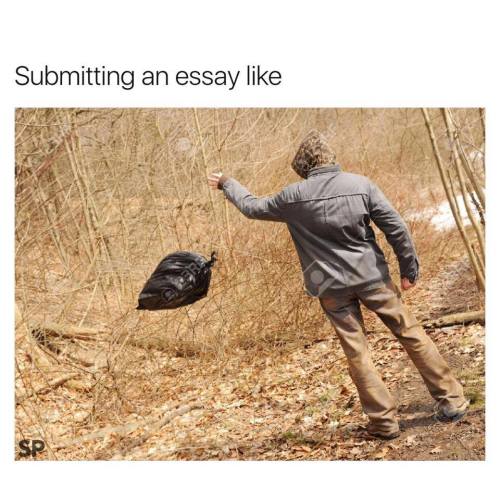 scienceshenanigans:Me submitting the same trash manuscript to new journals.