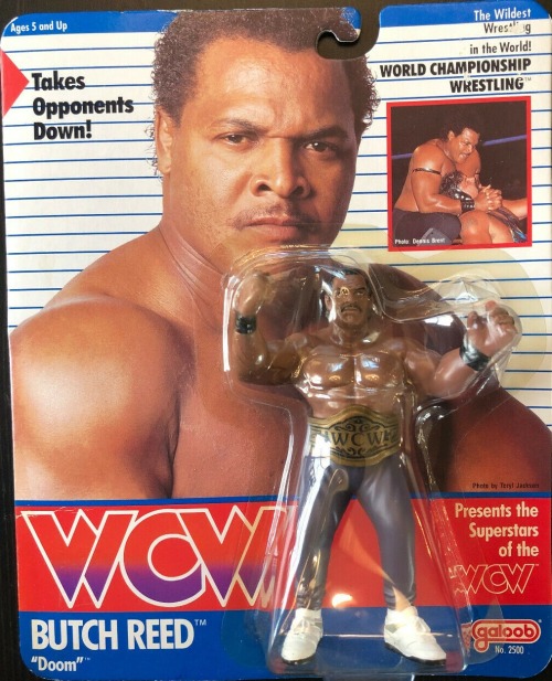 Butch Reed - WCW Wrestling (Galoob)