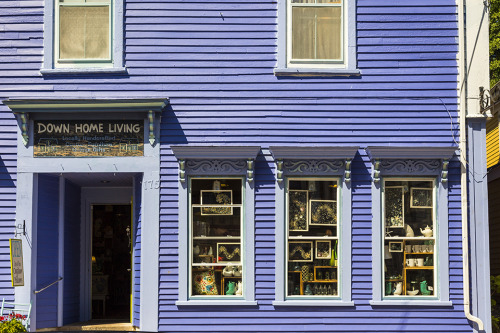 Historic Lunenburg, Nova Scotia. It’s so colorful, and I loved exploring all of the great stores. 