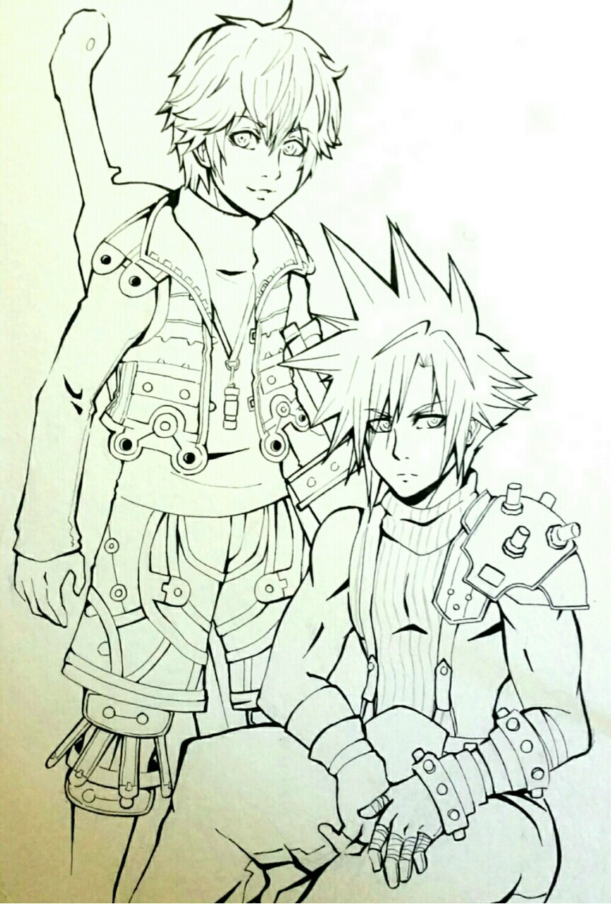 jaimekun:  Smash Doodle dump…mostly of favorite swordsman and the boy from Nowhere.