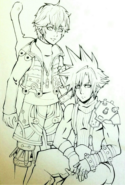 jaimekun:  Smash Doodle dump…mostly of favorite swordsman and the boy from Nowhere.