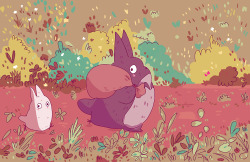 natalilustation:  totoro <3 