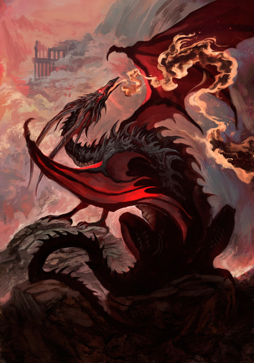 ignisopitus:Black Dragon KalameetMy work for Souls zine