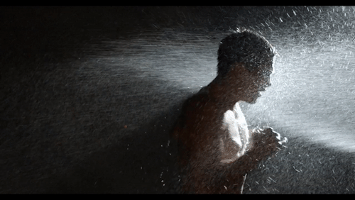 Dylan Sprayberry Shower Boxing By Tyler Shields